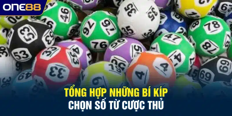 Tổng hợp những bí kíp chọn số từ cược thủ